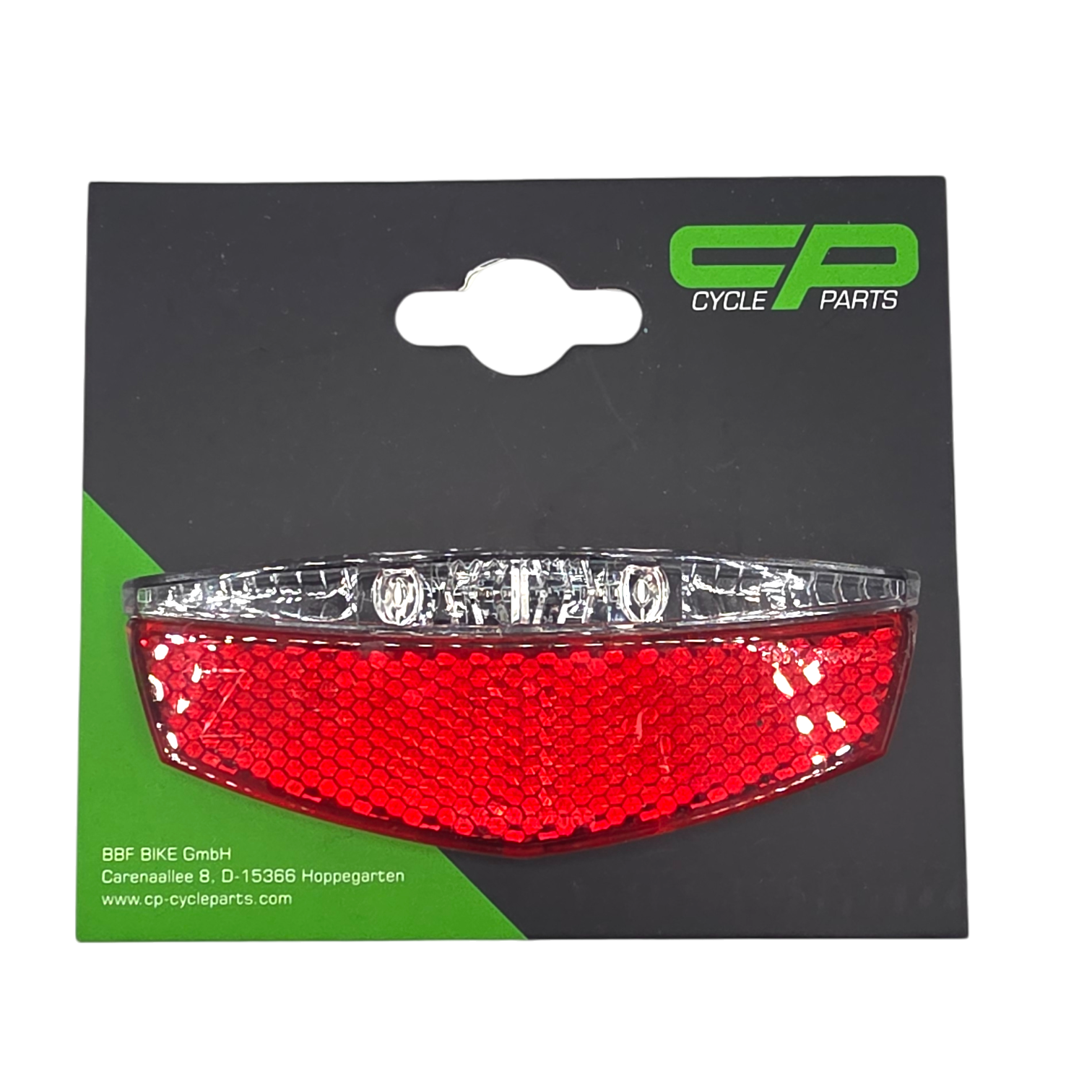 Fahrrad Rücklicht Dynamo Standlicht LED + Reflektor für Gepäckträger Beleuchtung