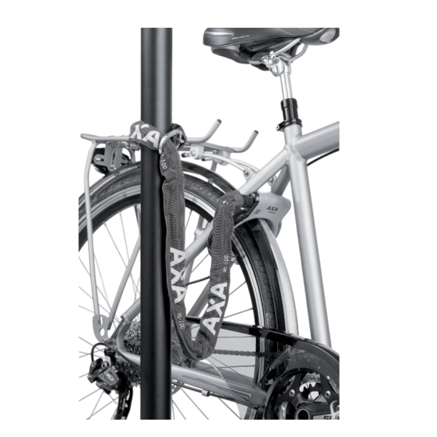 AXA Rahmenschloss Defender - Fahrradschloss - Sicherheitsstufe 12 - Rahmenrohr