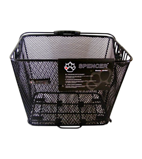 Spencer Fahrradkorb Korb für Gepäckträger ca. 35 x 26 x 28 cm + Halterung hinten