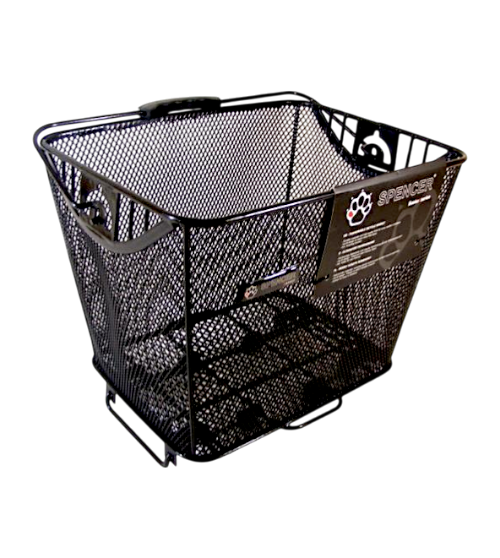 Spencer Fahrradkorb Korb für Gepäckträger ca. 35 x 26 x 28 cm + Halterung hinten