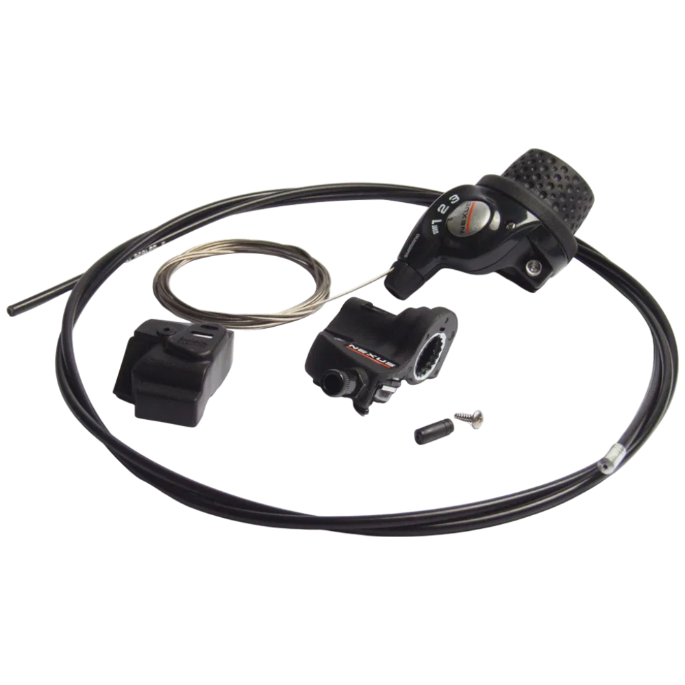 Fahrrad Schalthebel Shimano Set 3 fach Schaltdrehgriff Rechts RevoShift 3 Gang