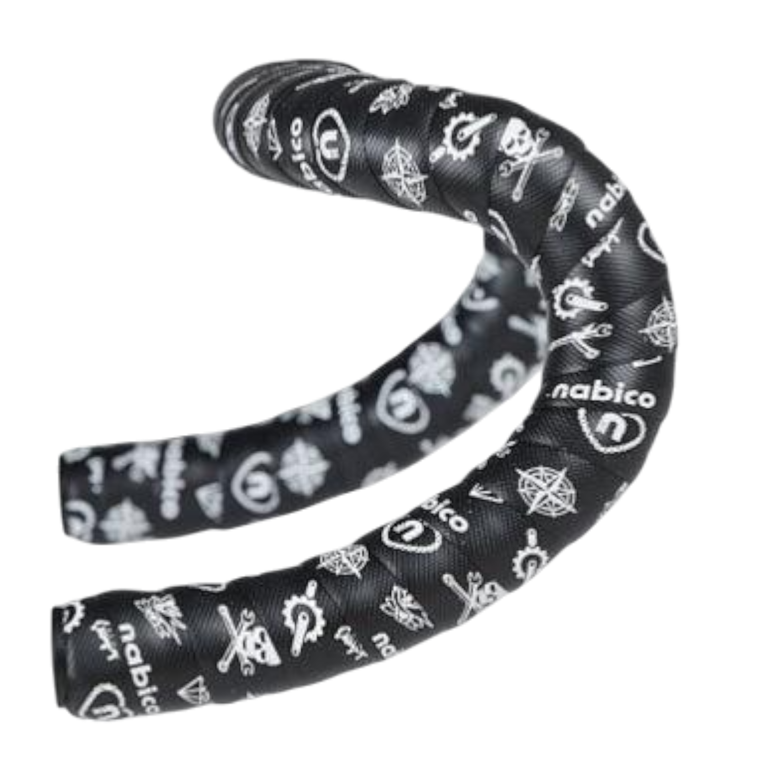 Lenkerband Bar Tape 2x 2m Lenkerstopfen Schwarz Rennrad Trekking City Fahrrad