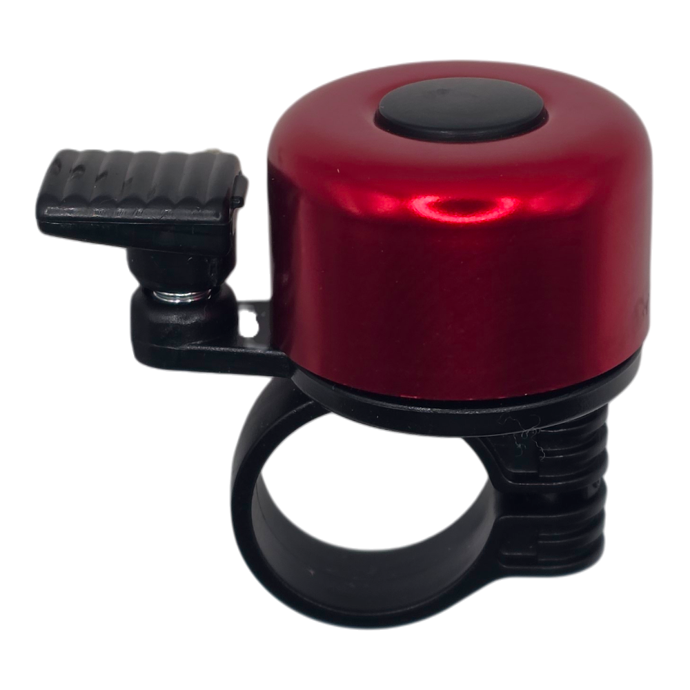 Fahrradklingel Fahrradglocke rot - einfache Montage, universell einsetzbar