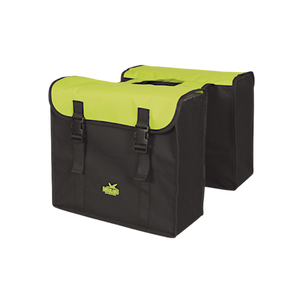 GREENLANDS Doppelpacktasche Colourfull ca. 34 Liter Fahrradtasche Gepäckträger