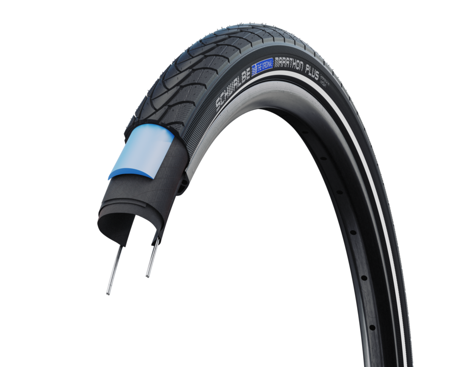 SCHWALBE Reifen 37-622 Marathon Plus 28 x 1.4 700x35C Unplattbar Pannenschutz