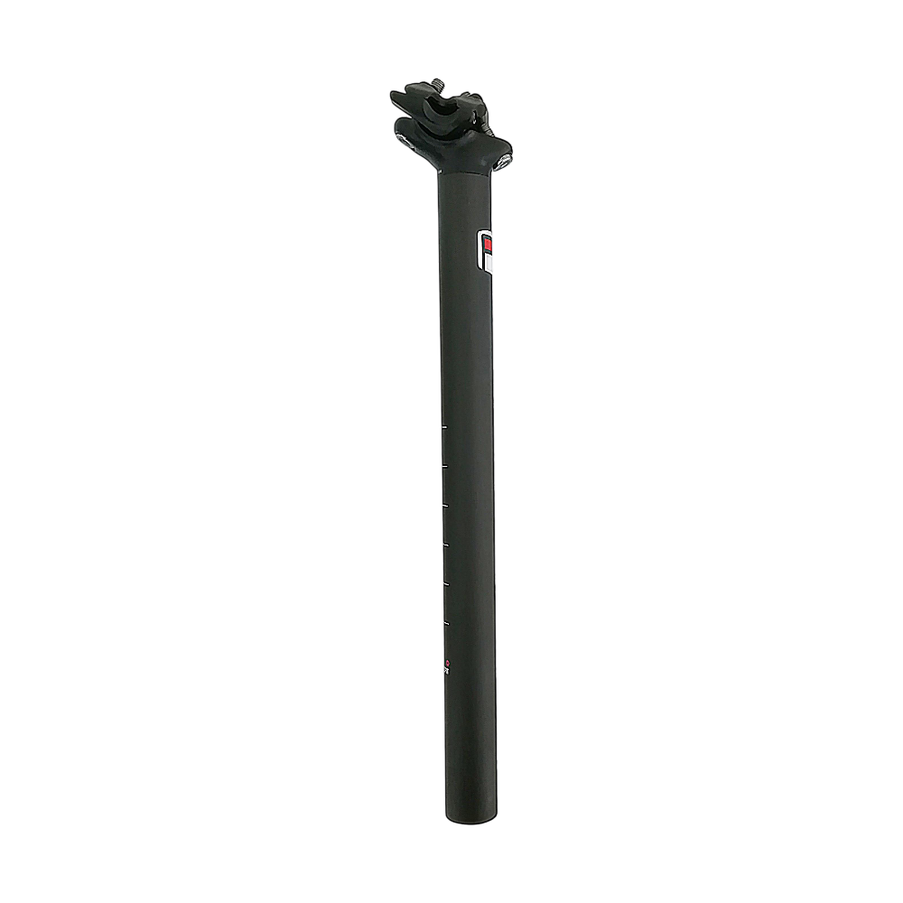 Ø 27,2 mm PROMAX CARBON Sattelstütze schwarz 325 mm Fahrrad matt Aluminiumjoch