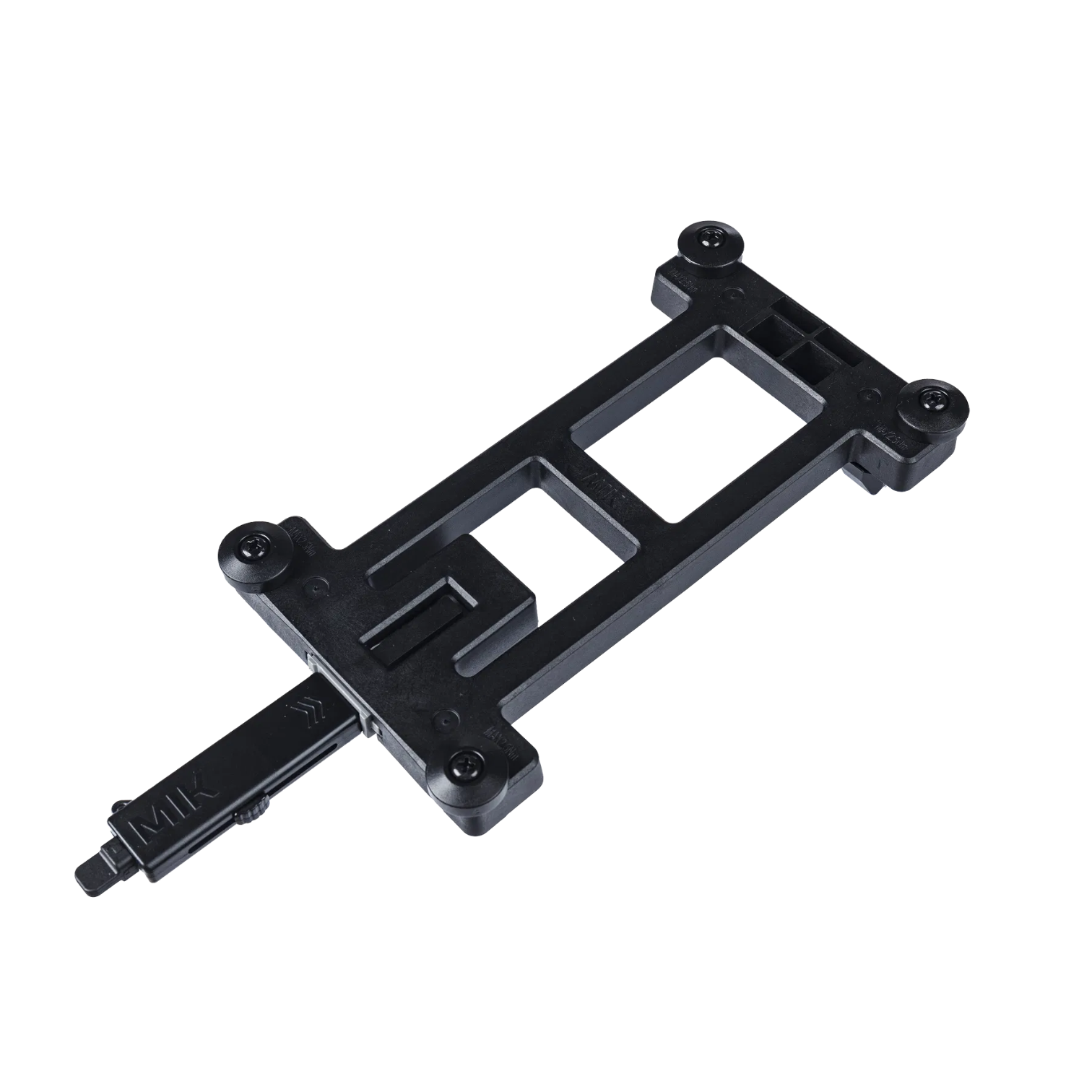 Basil MIK Adapterplatte 2.0 Gepäckträger Schwarz E-Bikes Fahrrad Abschließbar