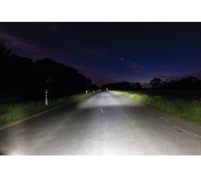 Fahrrad Dynamo-Frontscheinwerfer 60 Lux LED mit Reflektor Standlicht AXA NXT 60