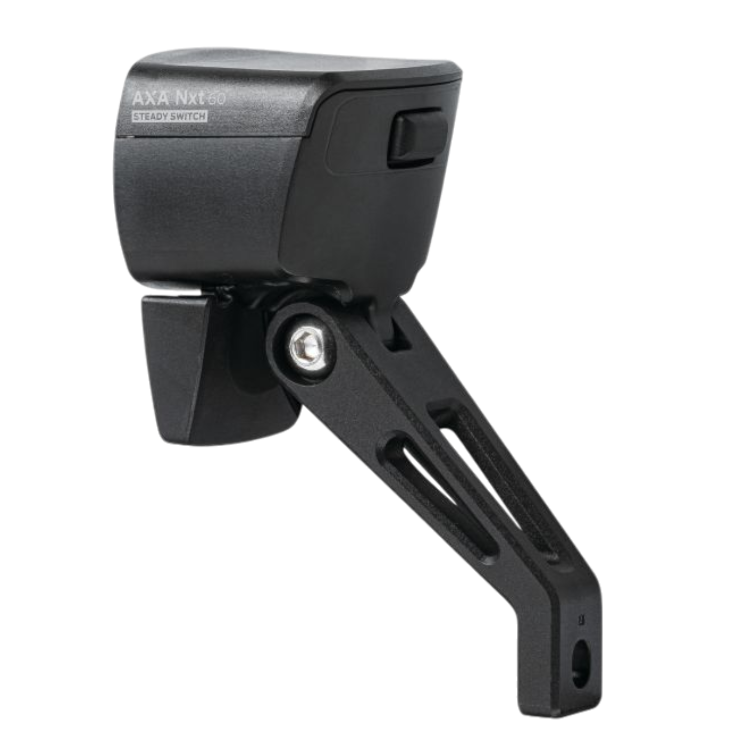 Fahrrad Dynamo-Frontscheinwerfer 60 Lux LED mit Reflektor Standlicht AXA NXT 60