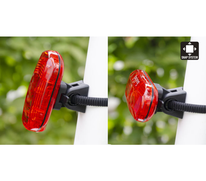 Rücklicht Fahrradlicht Cateye LED-Rücklicht Omni 3G TL-LD135G 360° Ausleuchtung