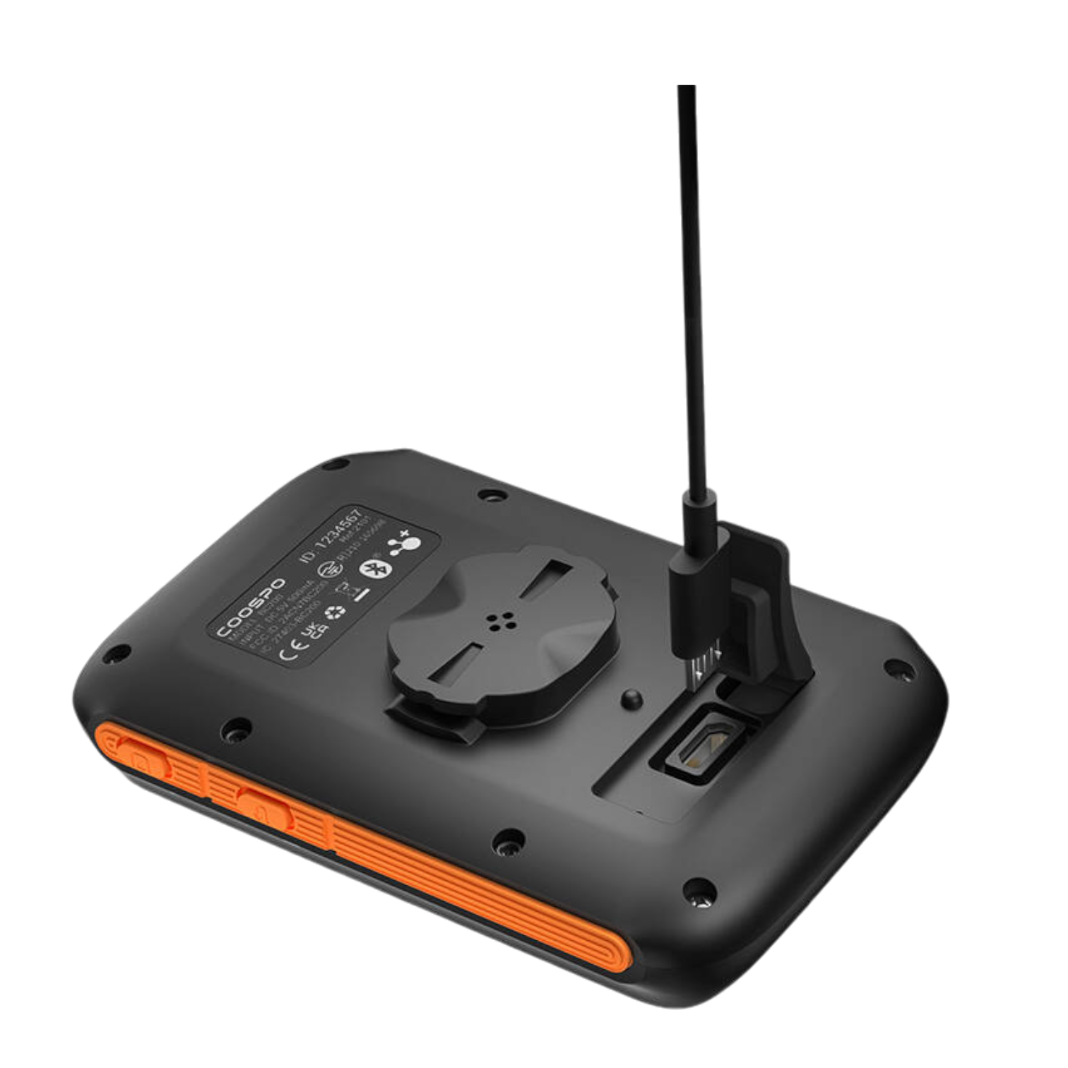 Fahrradcomputer drahtloses GPS kompatibel mit Strava, etc. 36 h Akku Coospo