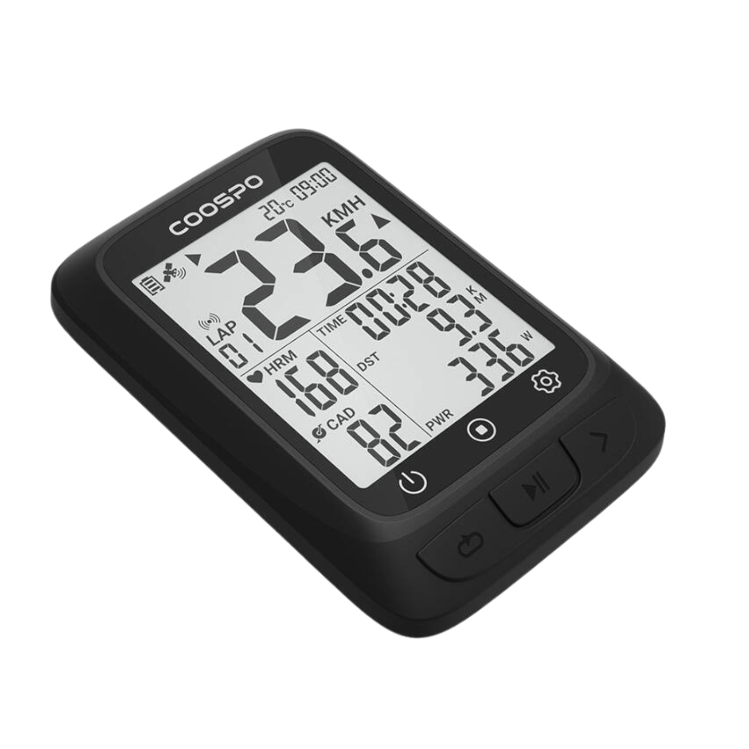 GPS Fahrradcomputer Kompatibel mit Strava 28 h Akku Kilometerzähler Coospo GPS Fahrradcomputer Kompatibel mit Strava 28 h Akku Kilometerzähler Coospo