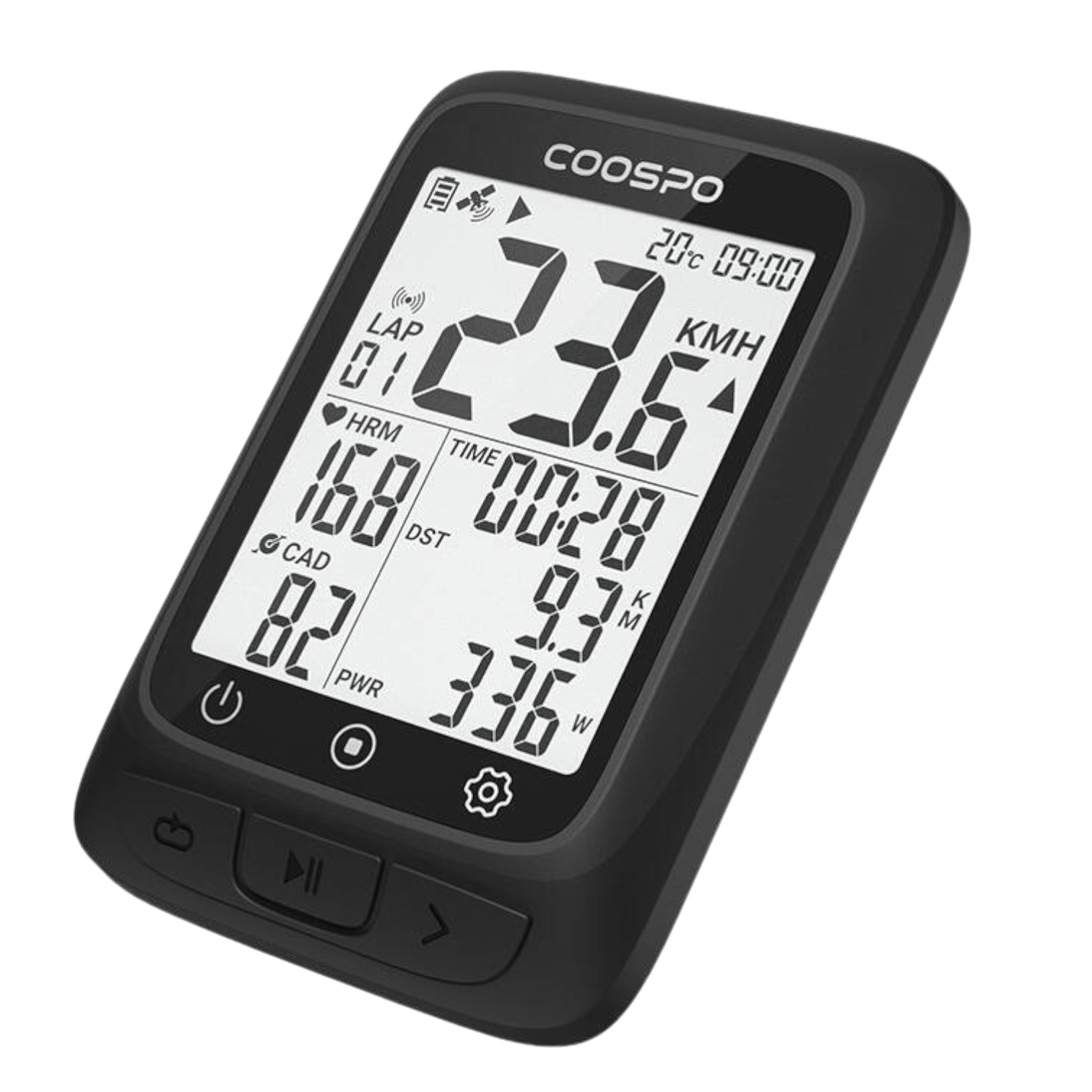 GPS Fahrradcomputer Kompatibel mit Strava 28 h Akku Kilometerzähler Coospo GPS Fahrradcomputer Kompatibel mit Strava 28 h Akku Kilometerzähler Coospo