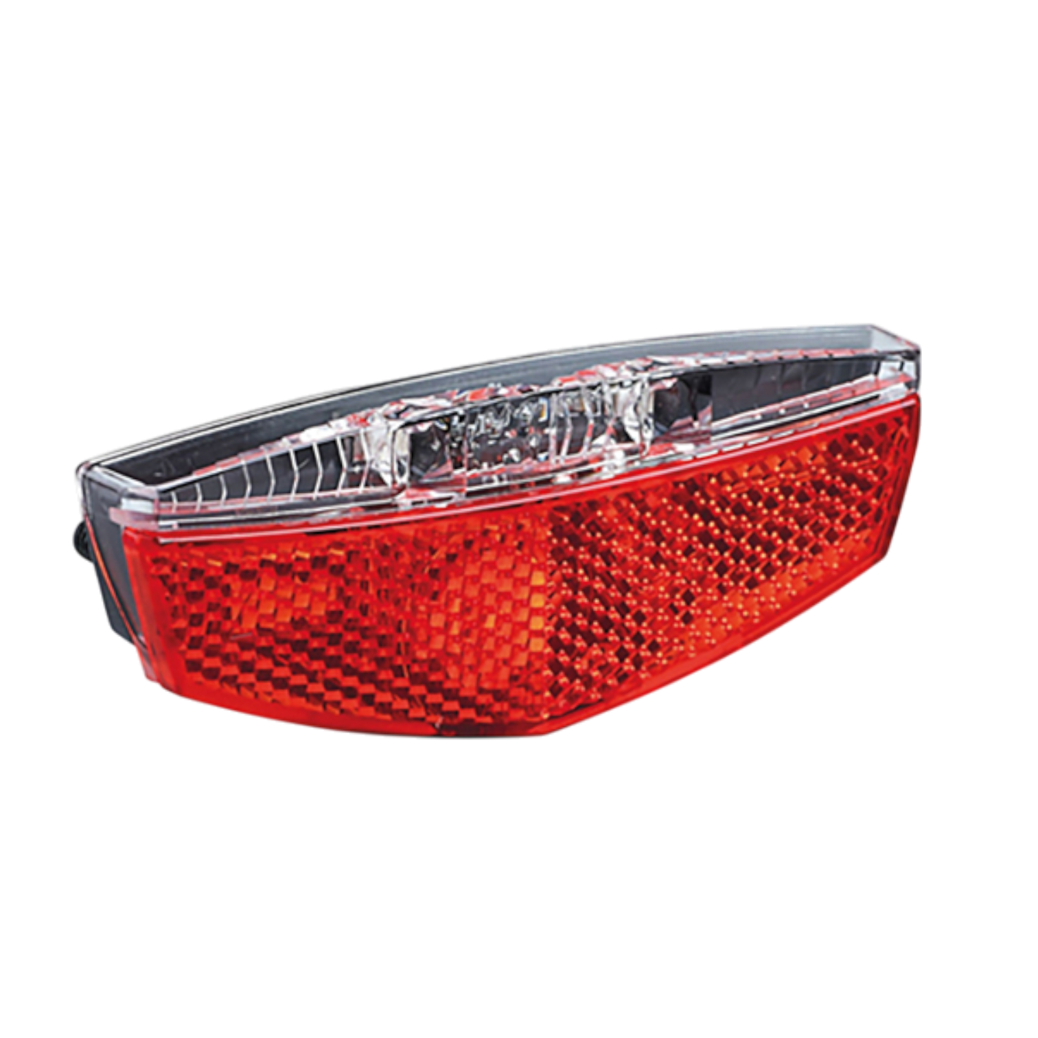 Fahrrad Rücklicht Dynamo Standlicht LED + Reflektor für Gepäckträger Beleuchtung